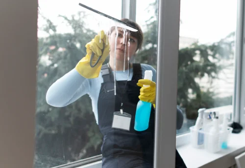 Nettoyage de vitres intérieures et extérieures à Cusset